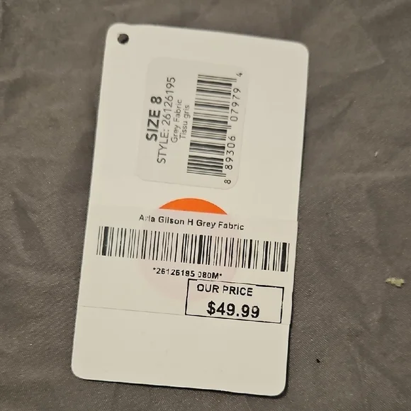 Cloudsteppers by Clarks Gray Sandals Cushioned Comfort - Picture 4 of 5